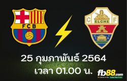 Barcelona vs elche