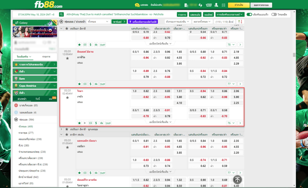 วิเคราะห์บอล: เอเอส โรม่า VS เจนัว
