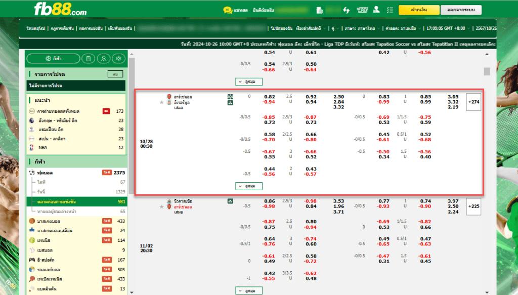 วิเคราะห์บอล: อาร์เซนอล VS ลิเวอร์พูล