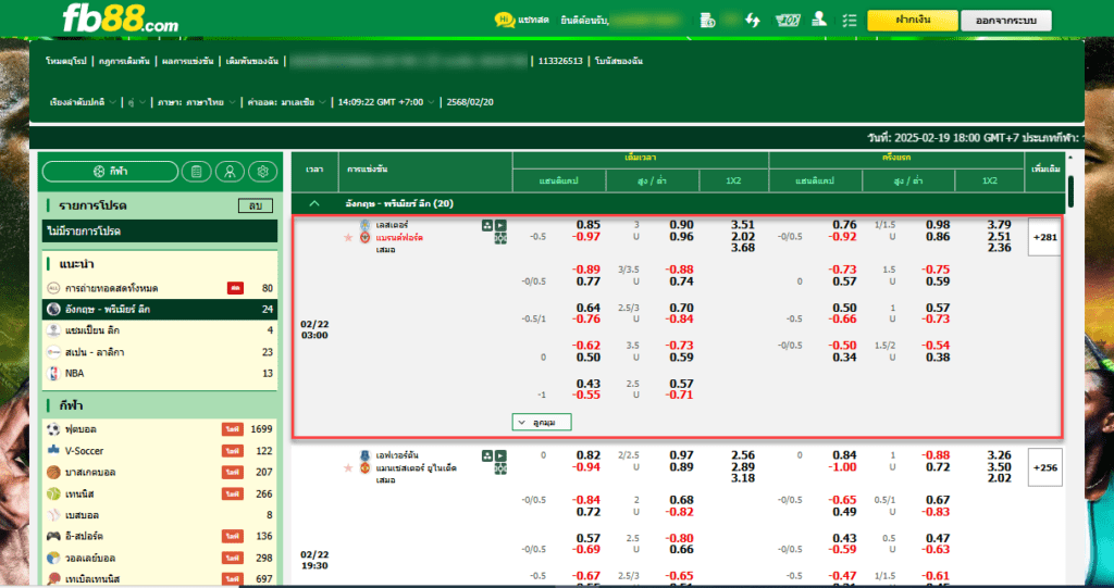 วิเคราะห์บอล: เลสเตอร์ ซิตี้ VS เบรนต์ฟอร์ด