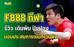 FB88 กีฬา ปิงปอง ครอบคลุมทั้งแบบเต็มเวลา